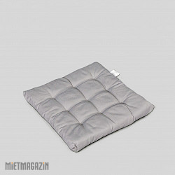 Sitzkissen "Walzer hellgrau"